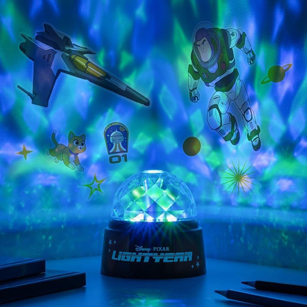 【Paladone UK】Disney 迪士尼 巴斯光年 星空投影燈＋壁貼套組
