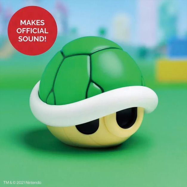【Paladone UK】Nintendo 任天堂 超級瑪利歐 綠色龜殼 3D造型音效小夜燈
