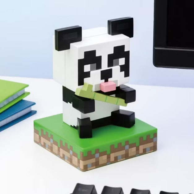 Minecraft 麥塊 熊貓造型 ICON小夜燈