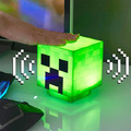 Minecraft 麥塊 苦力怕 3D造型音效小夜燈