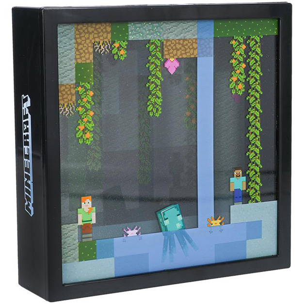 Minecraft 麥塊 相框造型存錢筒