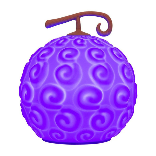 ONE PIECE 航海王 橡膠果實造型 矽膠拍拍小夜燈