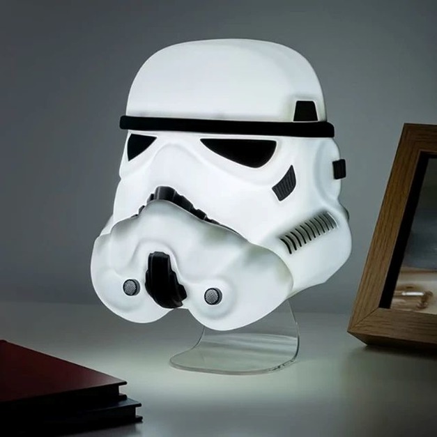 Star Wars 星際大戰 帝國風暴兵面具造型 兩用壁掛式桌燈