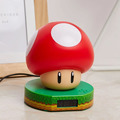 【Paladone UK】Nintendo 任天堂 超級瑪利歐 超級蘑菇造型鬧鐘夜燈_7