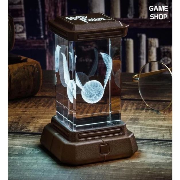【Paladone UK】Harry Potter 哈利波特 金探子 3D全息投影燈