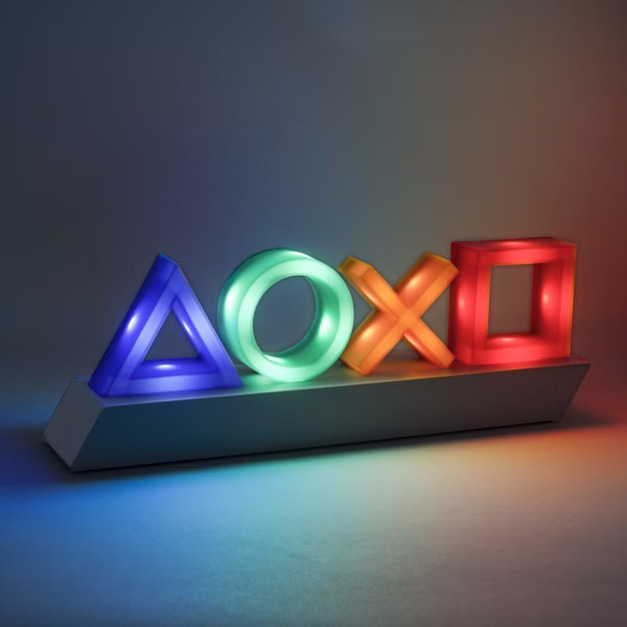 【Paladone UK】Playstation 經典ICON 3D造型變色小夜燈