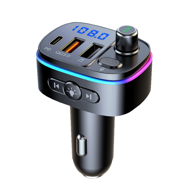 CAR3000 QC3.0+PD LED藍芽車充器