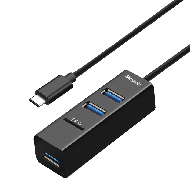 UTO-120 TYPE-C 二合一讀卡集線器