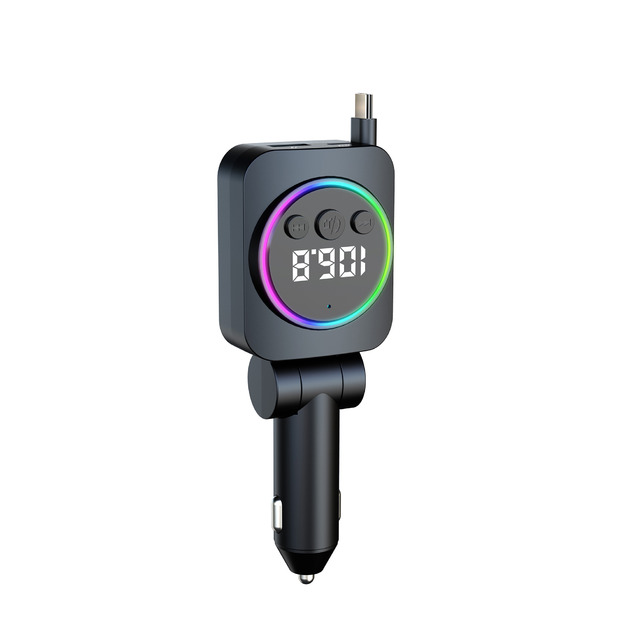 CAR6000 PD45W 快充自帶線藍芽撥放器