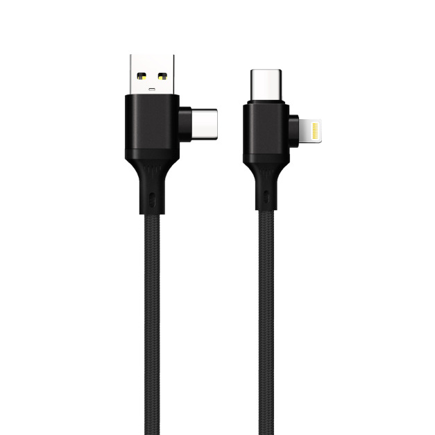 TU-ITL-04 60W雙插頭快充傳輸線