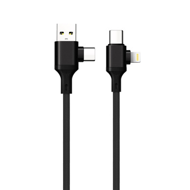 TU-ITL-04 60W雙插頭快充傳輸線