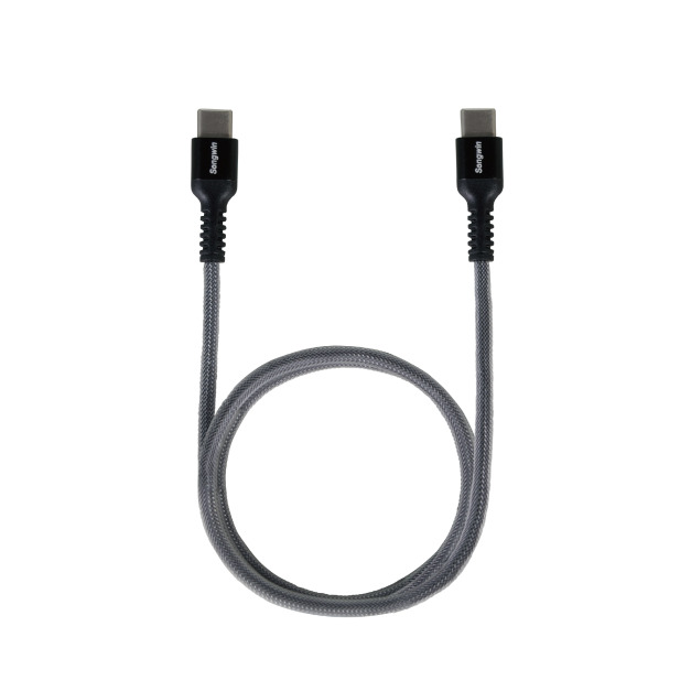 TC-CH Type-C對Type-C PD快充漁絲傳輸線(1.2米)