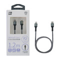 IP-CH Lightning對Type-C PD快充漁絲傳輸線(1.2米)_2
