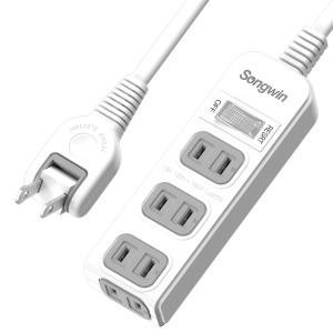 ECL-142 可轉向1切4座2P延長線-6尺/9尺/12尺