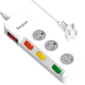 EC-433 4切3座3P延長線-6尺/9尺/12尺