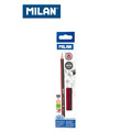 MILAN 經典三角鉛筆附橡皮擦 HB (12入裝)