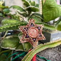 大衛星六芒星純銅吊墜｜平衡守護・智慧啟發