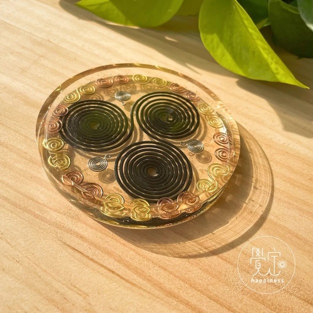 奧剛能量杯墊｜順向三環・無限環設計
