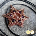 大衛星六芒星純銅吊墜｜平衡守護・智慧啟發_2