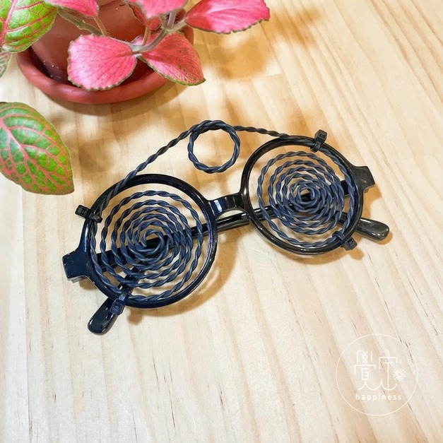 雙股奈米銅螺旋眼鏡