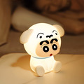 【預購】Crayon Shin-chan 蠟筆小新 官方授權 TL01療癒LED拍拍燈-小白裝_3