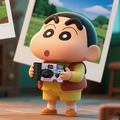 【預購】Crayon Shin-chan 蠟筆小新 官方授權 TC700列底片 一次性即可拍相機_2