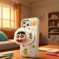 Crayon Shin-chan 蠟筆小新 官方授權 TB01可愛貓咪氣囊手機支架_4