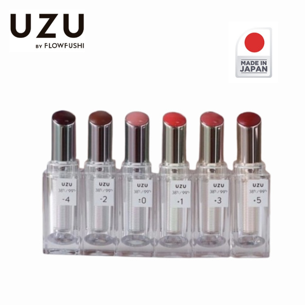 最終出清福利良品特惠【日本 FLOWFUSHI 】UZU 38℃ | 99℉ 唇膏-2款可選
