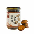 【1+1美味嚐鮮組】純黑糖小圓餅(130g)+100%柴燒純黑糖(135g)_1