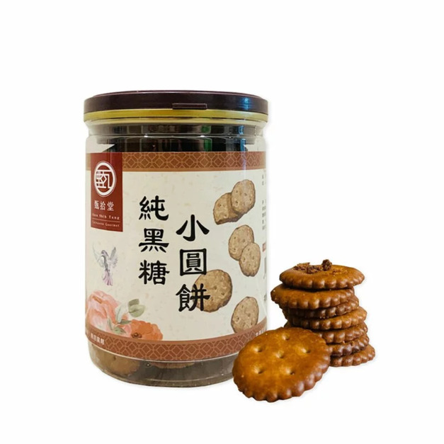 【甄拾堂】純黑糖小圓餅(130g) 