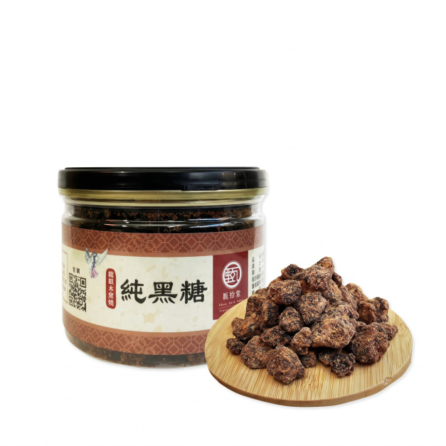 【贈原木湯匙】100%柴燒純黑糖(135g)