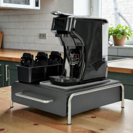 K-CUP膠囊抽屜型收納架｜  經典黑