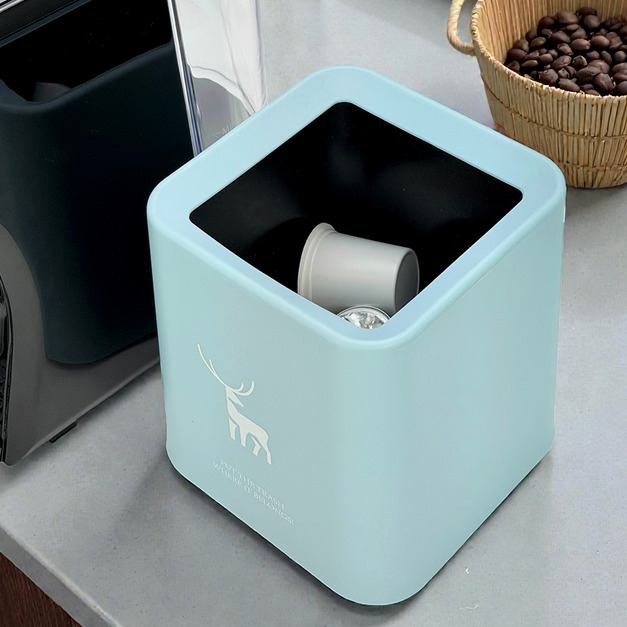 北歐簡約 方形雙層置物桶 ｜藍鹿