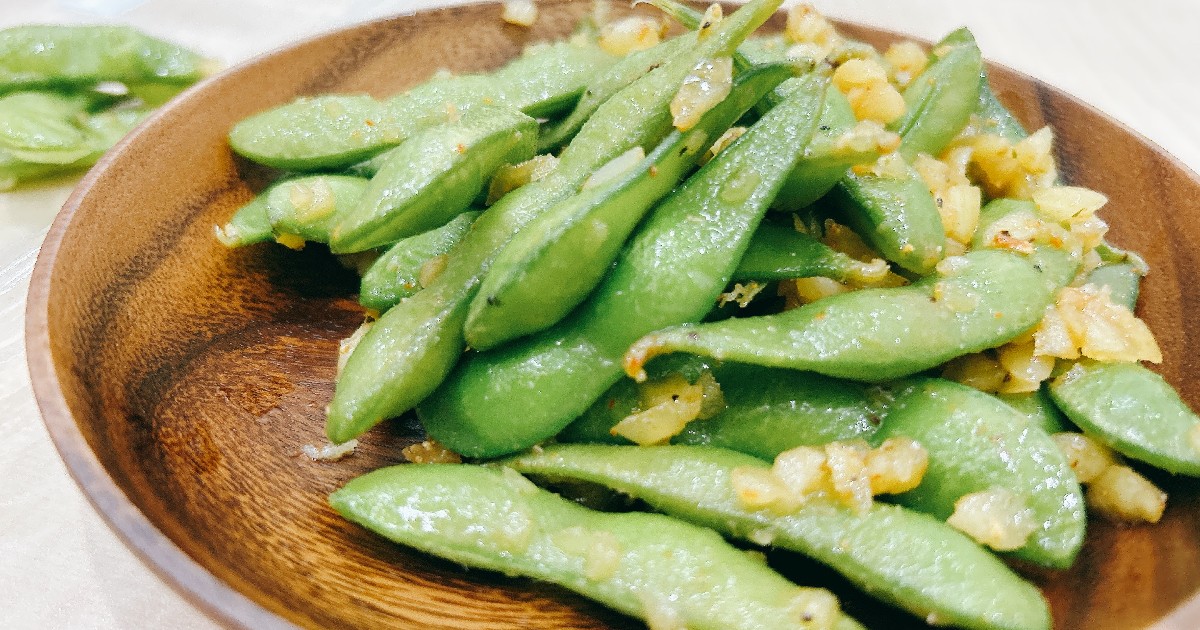 涼拌毛豆