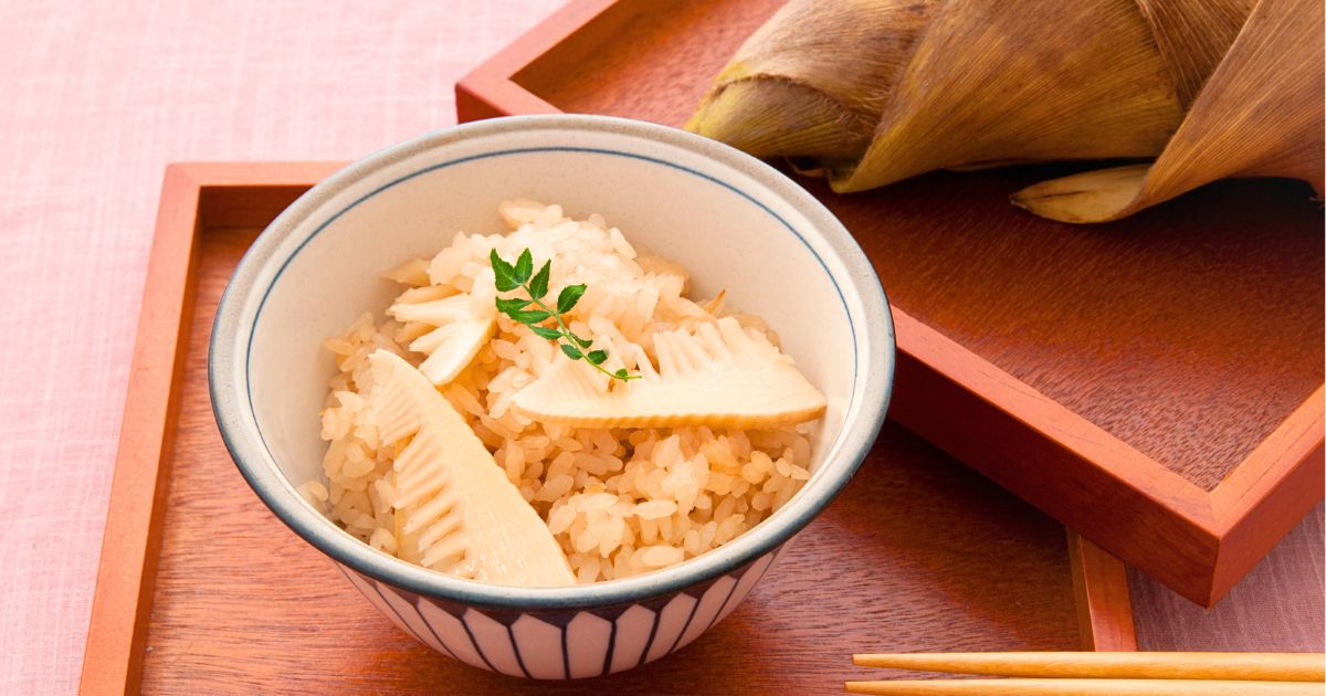 竹筍炊飯
