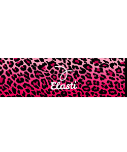 Elasti時尚運動毛巾（華麗豹紋）97X25CM