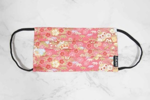 Elasti日式和風口罩-盛開梅花（買口罩送10片拋棄式濾片）