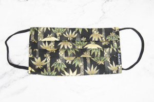 Elasti日式和風口罩-綠竹蓮心（買口罩送10片拋棄式濾片）