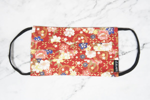 Elasti日式和風口罩-十里桃花（買口罩送10片拋棄式濾片）