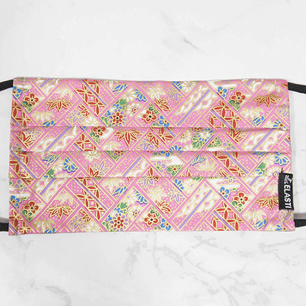 Elasti日式和風口罩-和風雅緻（買口罩送10片拋棄式濾片）