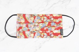 Elasti日式和風口罩-綺麗華扇（買口罩送10片拋棄式濾片）