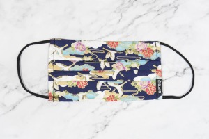 Elasti日式和風口罩-閑雲野鶴（買口罩送10片拋棄式濾片）