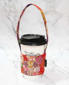 Elasti和風手搖飲料提杯套