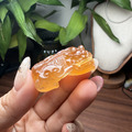 貔貅雕刻件一對_2