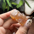 貔貅雕刻件一對_4