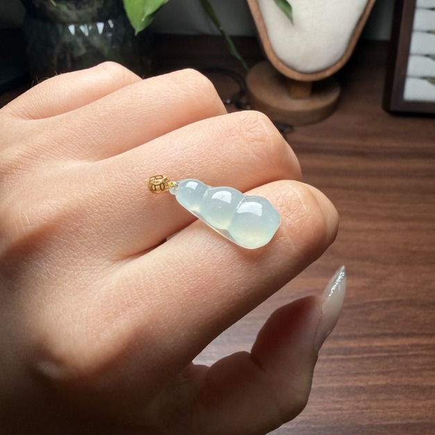 晴水翡翠福豆 | 項鍊