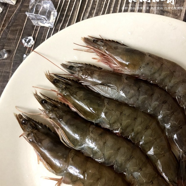 嚴選特大生白蝦 20/30 800g±5% 約有21隻