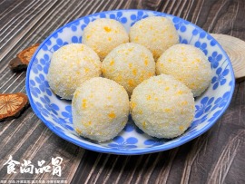 蛋黃麻糬芋丸380g