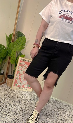 【預購+現貨】顯腿長造型單車褲