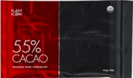 KAHKOW 55%無毒黑巧克力 500g